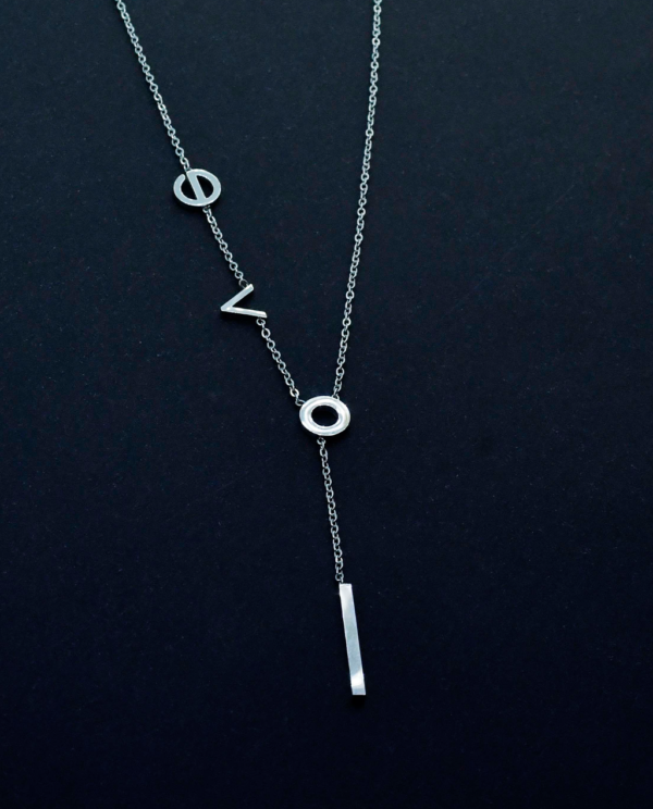 Love Charm Necklace Chain