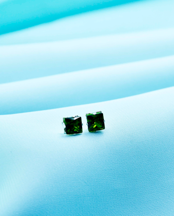 Square Crystal Tops-Green