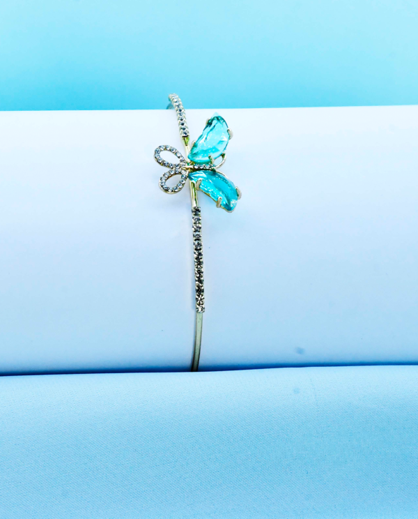 Butterfly Bangle Golden-Ocean