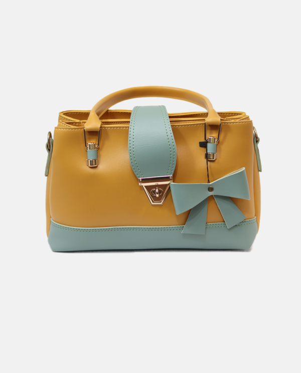 Delight Handbag & Satchel Mustard Plus Mint Green
