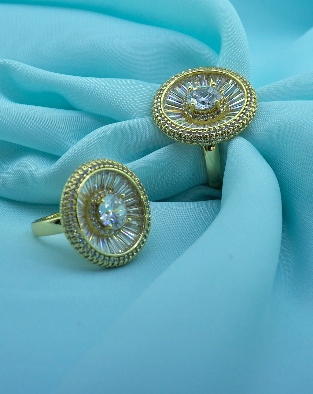 Radiant Sun Premium Ring Sparkles Brightly